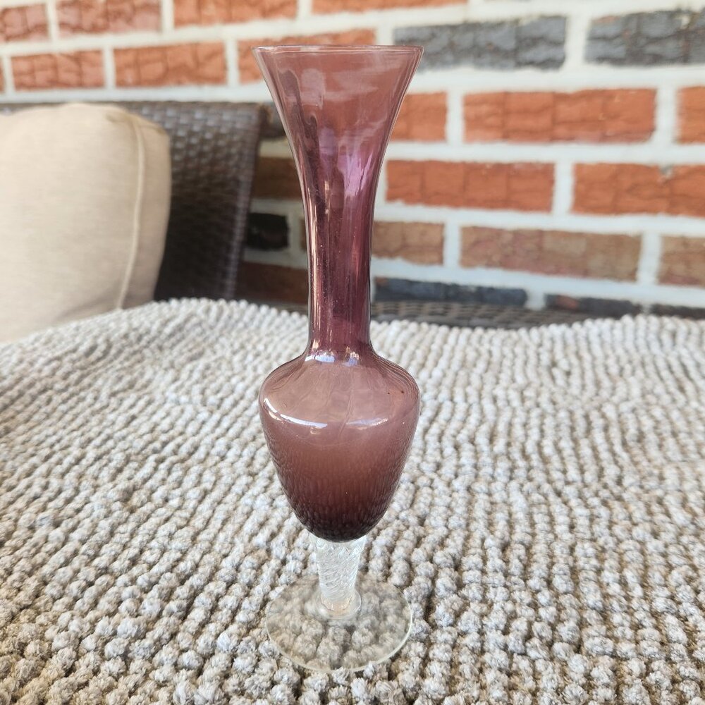 MCM - Hand Blown Glass Vase